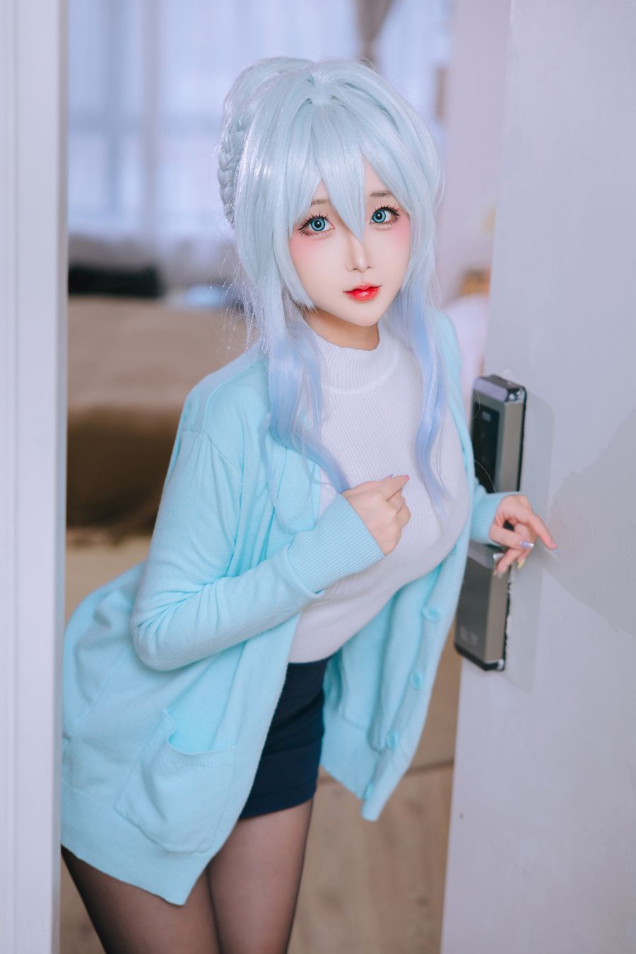 椎名莜(日奈娇)No.095 – 未亡人雪女 [95P]-图云谷