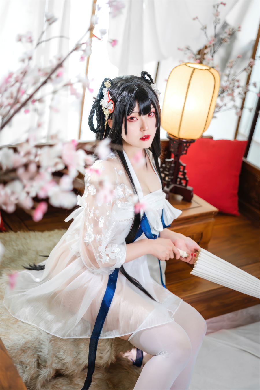 Natsuko_夏夏子No.027 – 逸仙 膏发凝脂 [44P]-图云谷